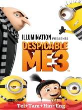 Despicable Me 3 (2017) BRRip Original [Telugu + Tamil + Hindi + Eng] Dubbed Movie Watch Online Free