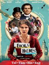 Enola Holmes (2020) HDRip Original [Telugu + Tamil + Hindi + Eng] Dubbed Movie Watch Online Free