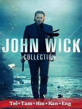 John Wick Quadrilogy (2014-2023) BRRip Original [Telugu + Tamil + Hindi + Kannada + Eng] Dubbed Movie Watch Online Free