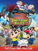 Shinchan: Our Dinosaur Diary (2025) BRRip Original [Telugu + Tamil + Hindi + Malayalam + Jap] Dubbed Movie Watch Online Free