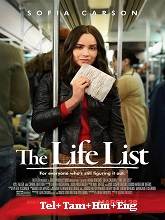 The Life List (2025) HDRip Original [Telugu + Tamil + Hindi + Eng] Dubbed Full Movie Watch Online Free