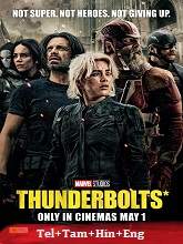 Thunderbolts (2025) BRRip Original [Telugu + Tamil + Hindi + Eng] Dubbed Full Movie Watch Online Free
